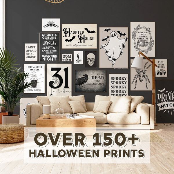 Halloween Bundle of +150 Artworks - OhPrintable